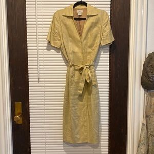 Vintage Linen Brooks Brothers Dress